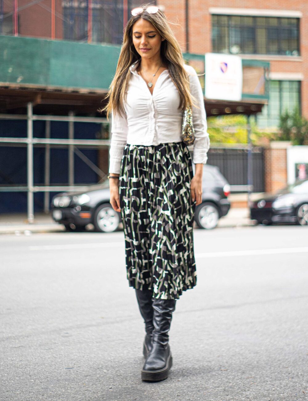 Chroma Print Midi Skirt - Image 2